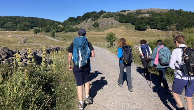 Randonnée accompagnée en Aubrac 