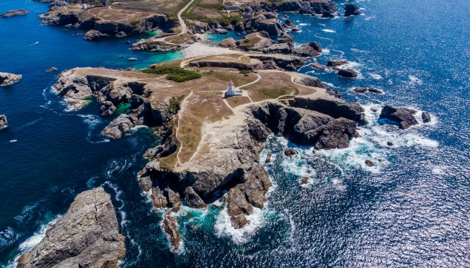 pointe des poulains à Belle-île-en-mer en Bretagne