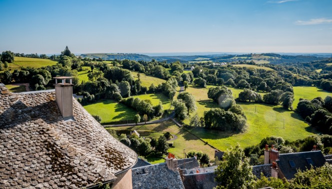 Village de Laguiole en Aubrac