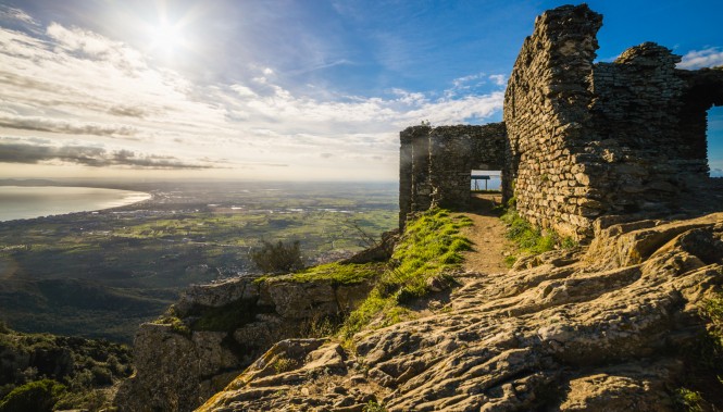 Sommet du Sant Salvador Catalogne Espagne 