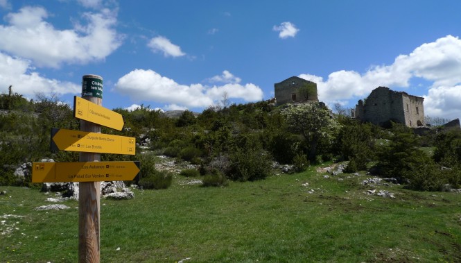 Village fantôme de Chateauneuf Verdon