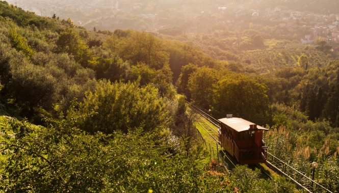 Funiculaire Montacatini Toscane 