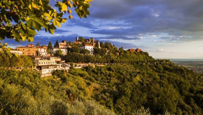 Panorama sur Montecatini Alto Toscane 