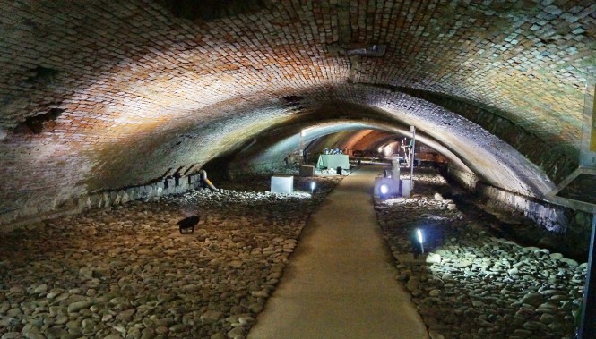 souterrain ancien hôpital Ceppo Pistoia Toscane