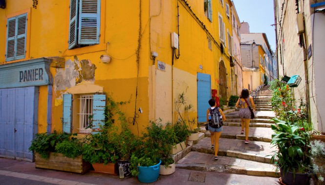 Quartier Le Panier à Marseille