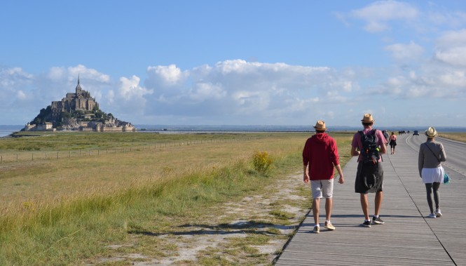 En randonnée accompagnée dans la Baie