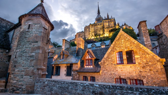 Mont Saint Michel intramuros