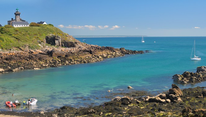 Île de Chaussey en Bretagne 
