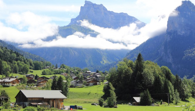 Paysage de Haute Savoie