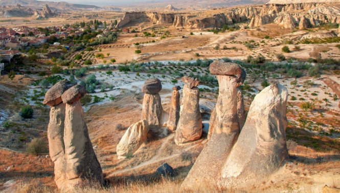 Les Cheminées de fées de Cappadoce en Turquie