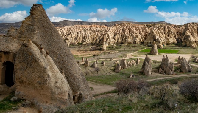 Panorama de la Cappadoce en Turquie 