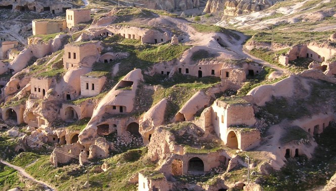 Habitations troglodytiques de la Cappadoce
