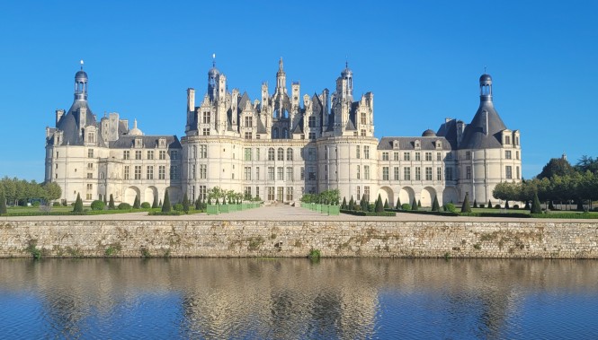 Façade nord du château de Chambord