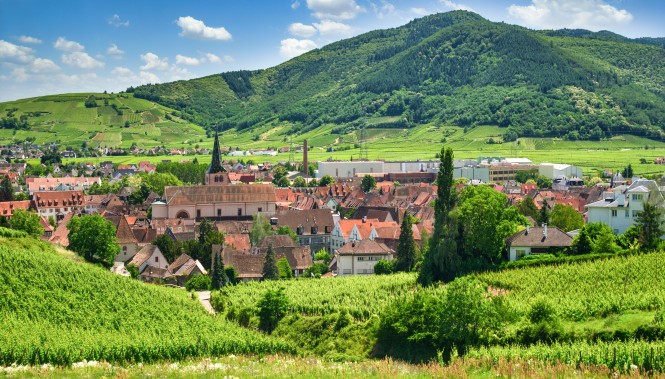 Turckheim et le vignoble alsacien 