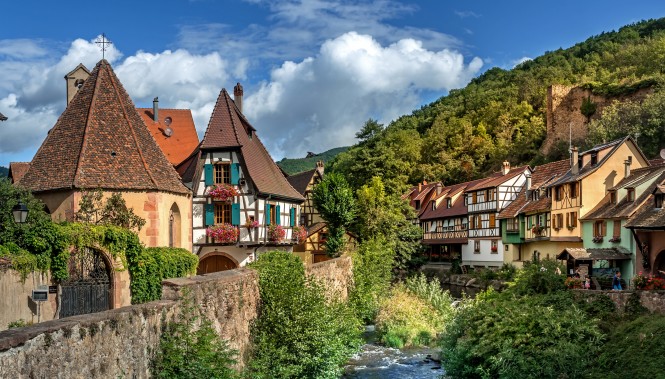 Le village alsacien typique de Kaysersberg