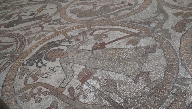 Détail de la Mosaique d'Otranto