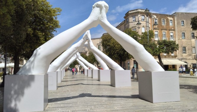 Lorenzo Quinn Martina Franca