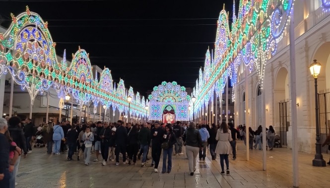 Illuminations à Bari Saint Nicolas