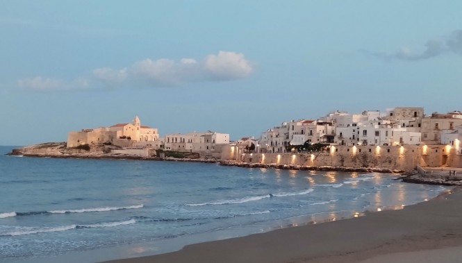 Crépuscule à Vieste