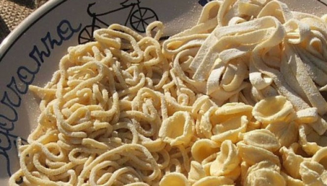 Pâte maison typiques des Pouilles