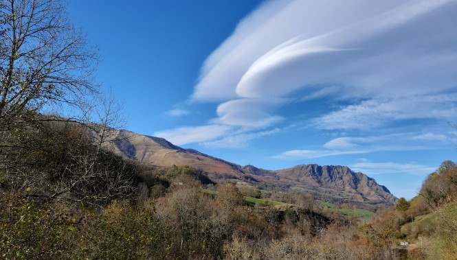 Paysage de la Soule, Pays Basque Saint Engrâce