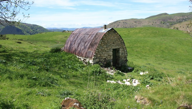 Cabanes au dessus de Massat