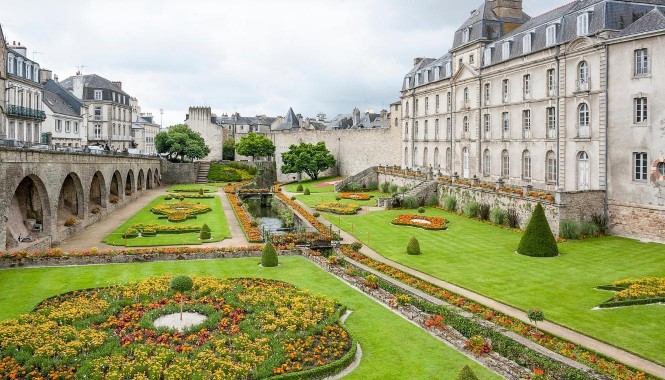 Jardin des remparts de Vannes