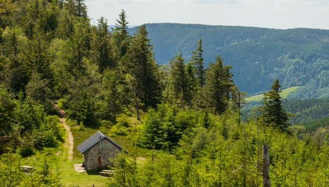 Le refuge du Brézouard, Alsace Vosges Lac Blanc 
