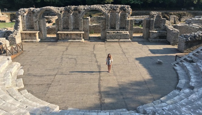 Site archéologique de Butrint Site archéologique de Butrint en Albanie