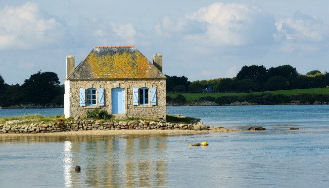 Ile de Saint Caso sur la Ria d'Etel Ile de Saint Caso sur la Ria d'Etel